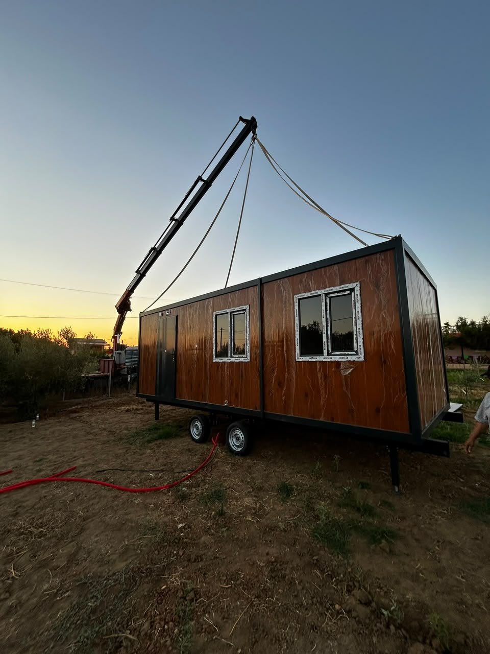 Trailer Container with Balcony — Komotini